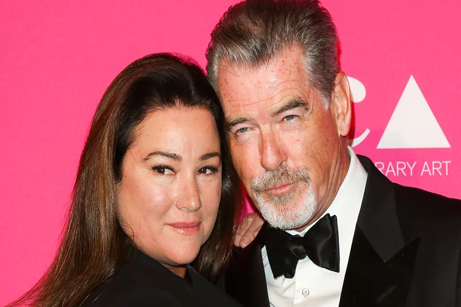 Pierce Brosnan and Wife