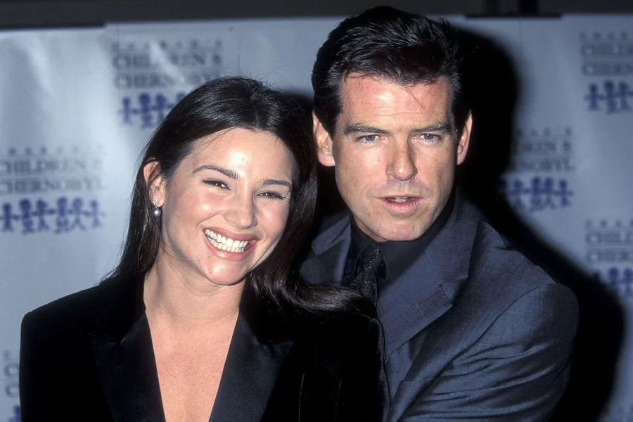 Pierce Brosnan and Wife